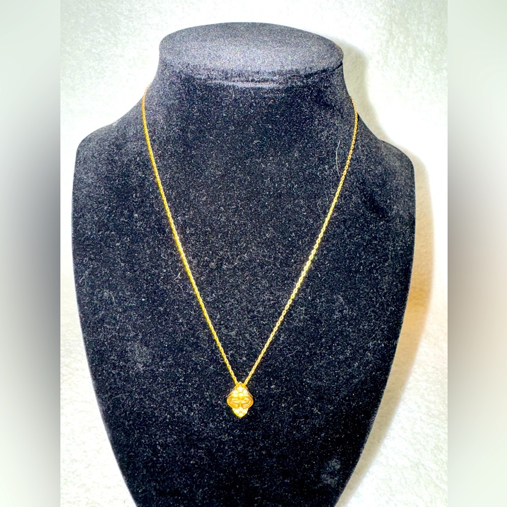 Givenchy Vintage Gold Metal Necklace…